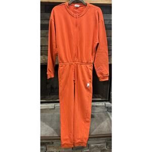 Women’s ADIDAS Valentines Day Big Self All HEART Jumpsuit Size S *B2